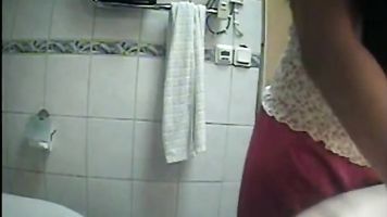 Hot Cousion Filmed In Toilet - Movies.
