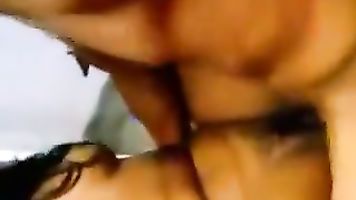 College girl hot sex with her mate for money.
