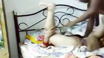 Porn sex video of a business man with horny slut.