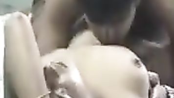 Indian amateurs fucking on the bed.