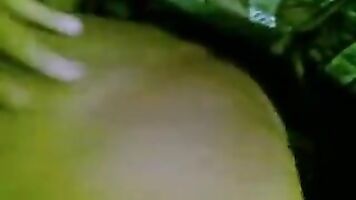 Shy busty Indian GF gets fondled.