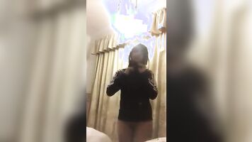 Paki ting from UK stripping (repost)