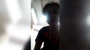 Indian Married aunty exposing herself to her husbands Friend