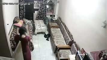 Hot pregnant thief housewife