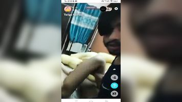 Desi couple livestream