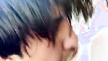 Oriental Beautiful Girl Forced By Her Boy Friend To Suck Her Tits - Online Innocent HUB
