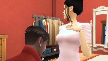 Tamil virgin boy tries to fuck his nanny but he is caught by the master of the house