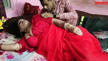 Desi Beautiful Stepmom Sex! Today I Fuck Her 1st Time!!