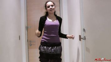 All right, well, let’s see what you can do when Jasmine shake her natural breast and ass on bollywood song.
