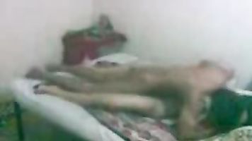 Cute Indian school girl enjoying first time sex with her boyfriend.
